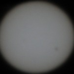 Transit of Venus with pinhole telescope