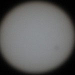 Transit of Venus pinhole astronomy